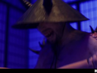 Kitana đối đầu với 2 ác quỷ sau trận chiến ninja kịch tính